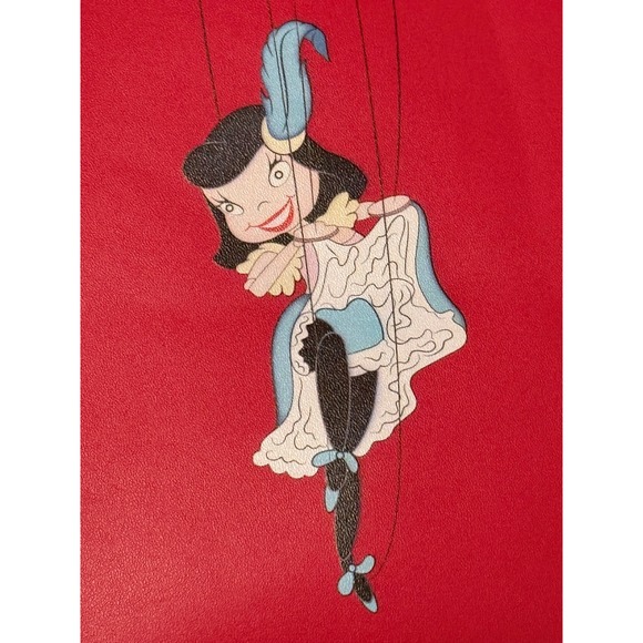 Loungefly Disney Pinocchio Cuddly Puppets Stage Mini Backpack Red WDTBK2859 main image 4